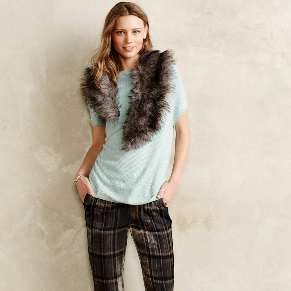 Anthropologie Crossways Patterned Pullover By Mot… - image 3